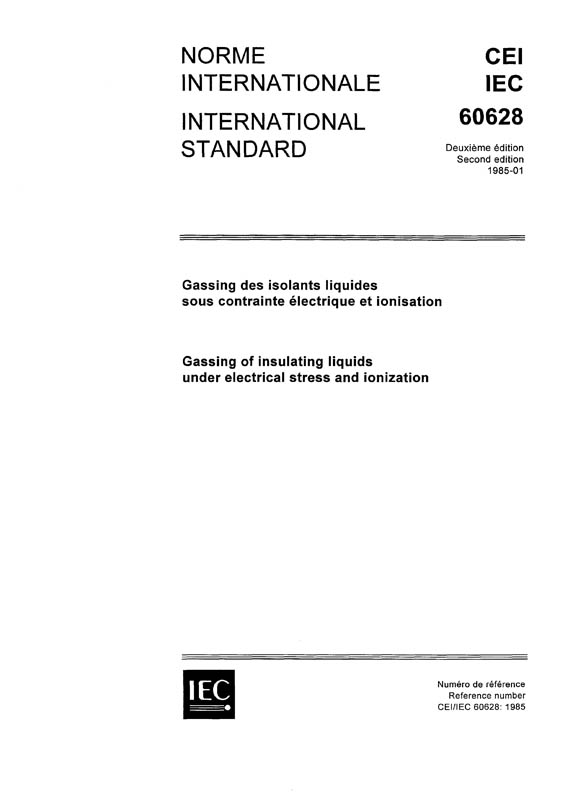 Cover IEC 60628:1985